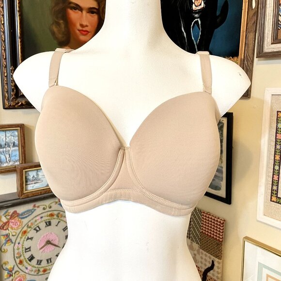 Wacoal Beige Red Carpet™ Strapless Underwire Bra with Detachable Straps 34G - Picture 1 of 11